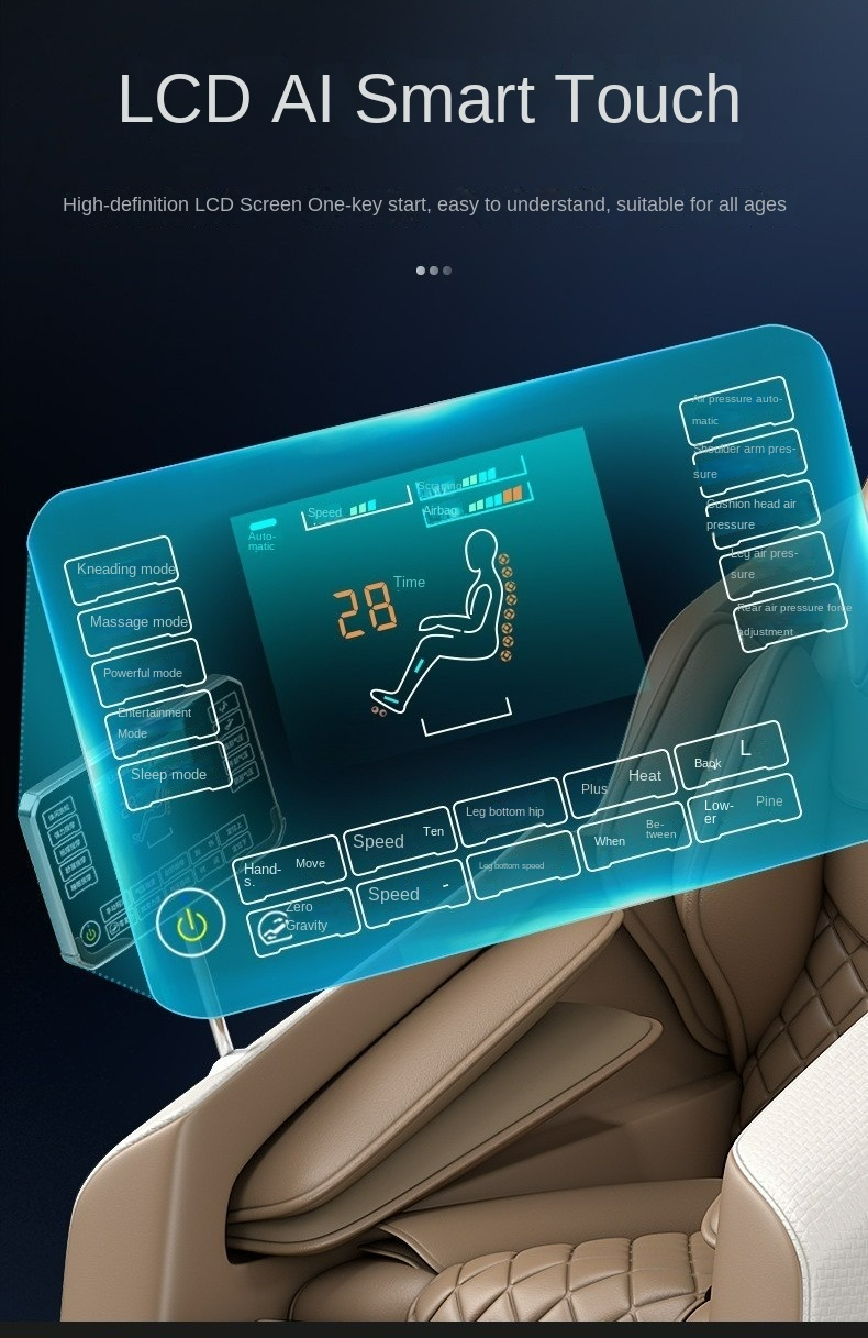 Wavex. - Luxury Massage Chair (C06) Brown