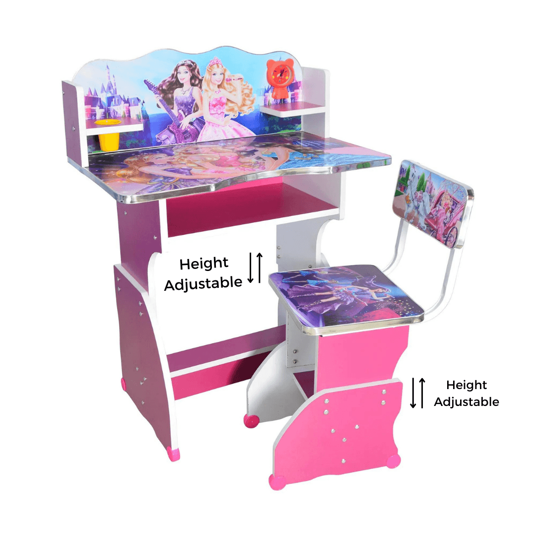 Baby Study Table And Chair (FT- BST01) - best office chair in bangladesh, executive chair for office, childs table and chair set, Gaming Chair, Digital Safety Locker, Bar Stool, leather boss chair, Restaurant Chair, Large Antique Wall Mirror -Furnitex Limited