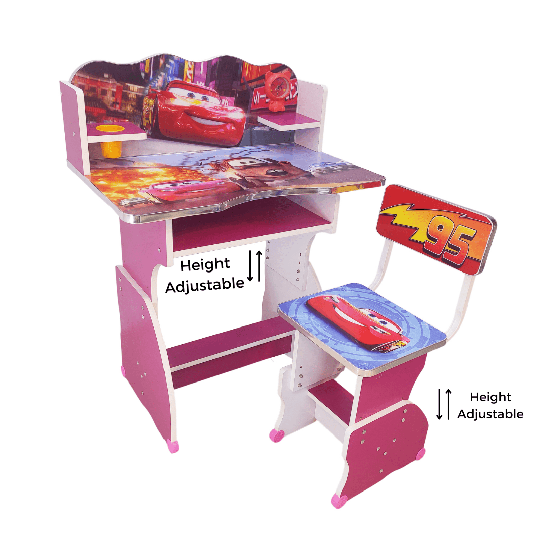 Baby Study Table And Chair (FT- BST03) - best office chair in bangladesh, executive chair for office, childs table and chair set, Gaming Chair, Digital Safety Locker, Bar Stool, leather boss chair, Restaurant Chair, Large Antique Wall Mirror -Furnitex Limited