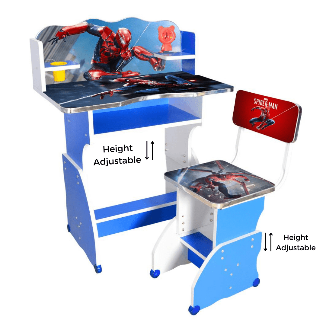 Baby Study Table And Chair (FT- BST05) - best office chair in bangladesh, executive chair for office, childs table and chair set, Gaming Chair, Digital Safety Locker, Bar Stool, leather boss chair, Restaurant Chair, Large Antique Wall Mirror -Furnitex Limited