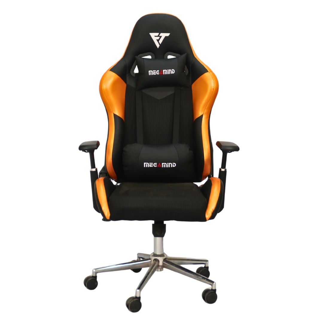 Gaming Chair Megamind with 4D Armrest (FT-G1)Glossy Blue - best office chair in bangladesh,  executive chair for office, childs table and chair set, Gaming Chair, Digital Safety Locker, Bar Stool, leather boss chair, Restaurant Chair, Large Antique Wall Mirror -Furnitex Limited