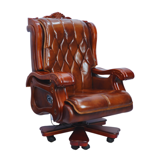 Royal Cowhide Leather Boss Chair (FT-BSC001)