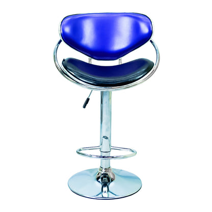 Bar Stool (FT-BL1) Glossy Blue - Furnitex Limited