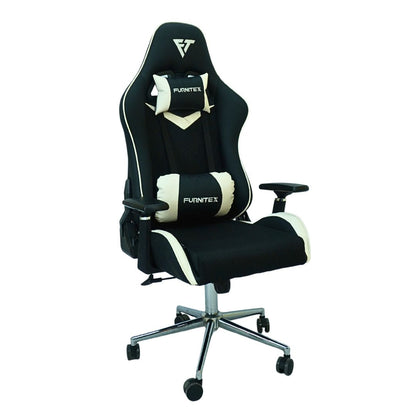 FURNITEX - Gaming Chair with 4D Armrest (FT-G2) White Mate - Furnitex Limited