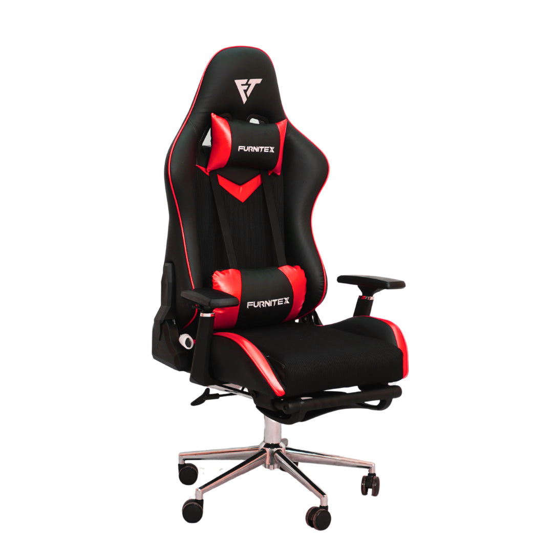 FURNITEX - Gaming Chair with 4D Armrest (FT-G2 PRO) Red - Furnitex Limited