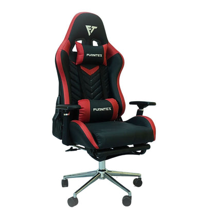 FURNITEX - Gaming Chair with 4D Armrest and Foot Rest (FT-G3 Pro ) Maroon - Furnitex Limited