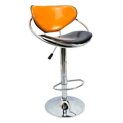 Bar Stool (FT-BL1) Glossy Orange - Furnitex Limited
