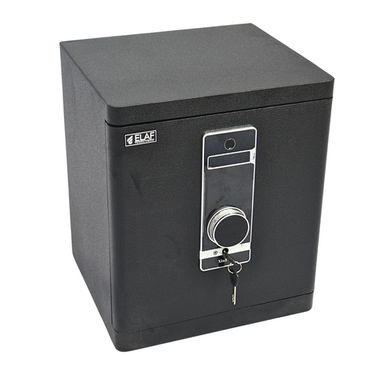 ELAF FINGERPRINT SAFETY LOCKER (FT-F450) Black