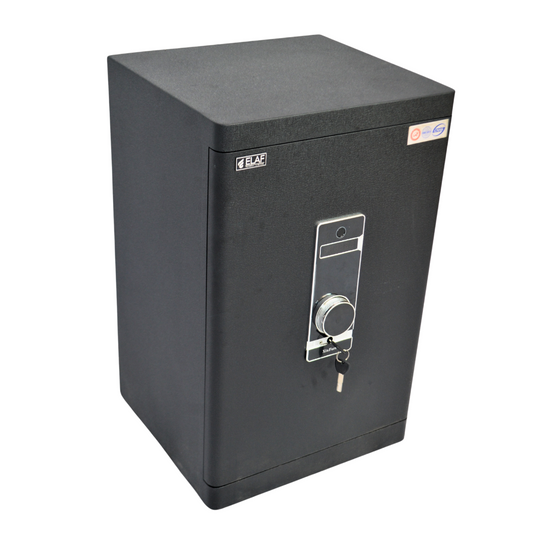 ELAF FINGERPRINT SAFETY LOCKER (FT-F700) Black