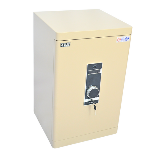 ELAF FINGERPRINT SAFETY LOCKER (FT-F700) White