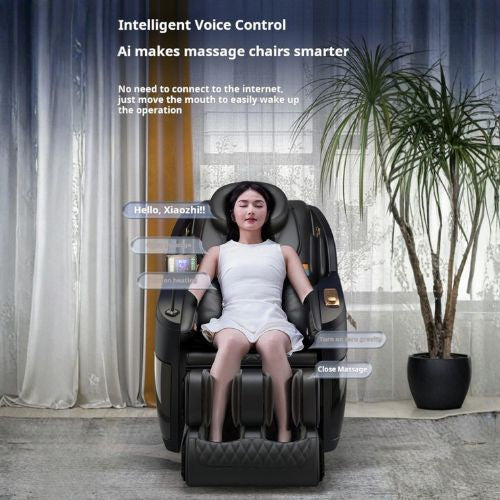 Wavex. - Luxury Massage Chair (C16) Black - Furnitex Limited