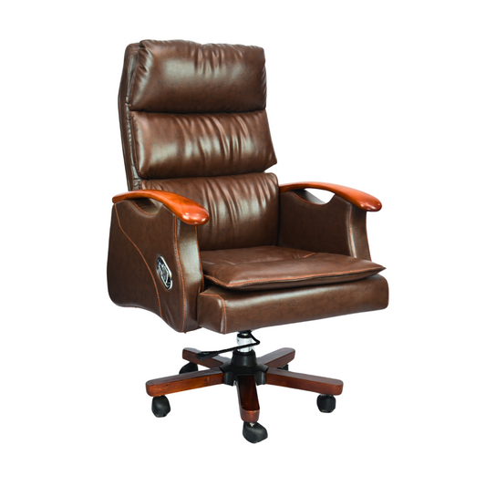 Comfortable Luxury Boss Chair (FT-H665) Brown