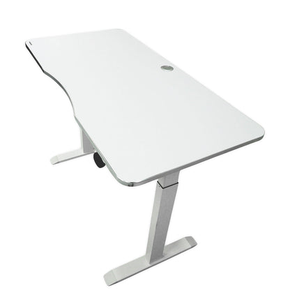 Electric Height-Adjustable Elevating Desk (FT-Y101) White - Furnitex Limited