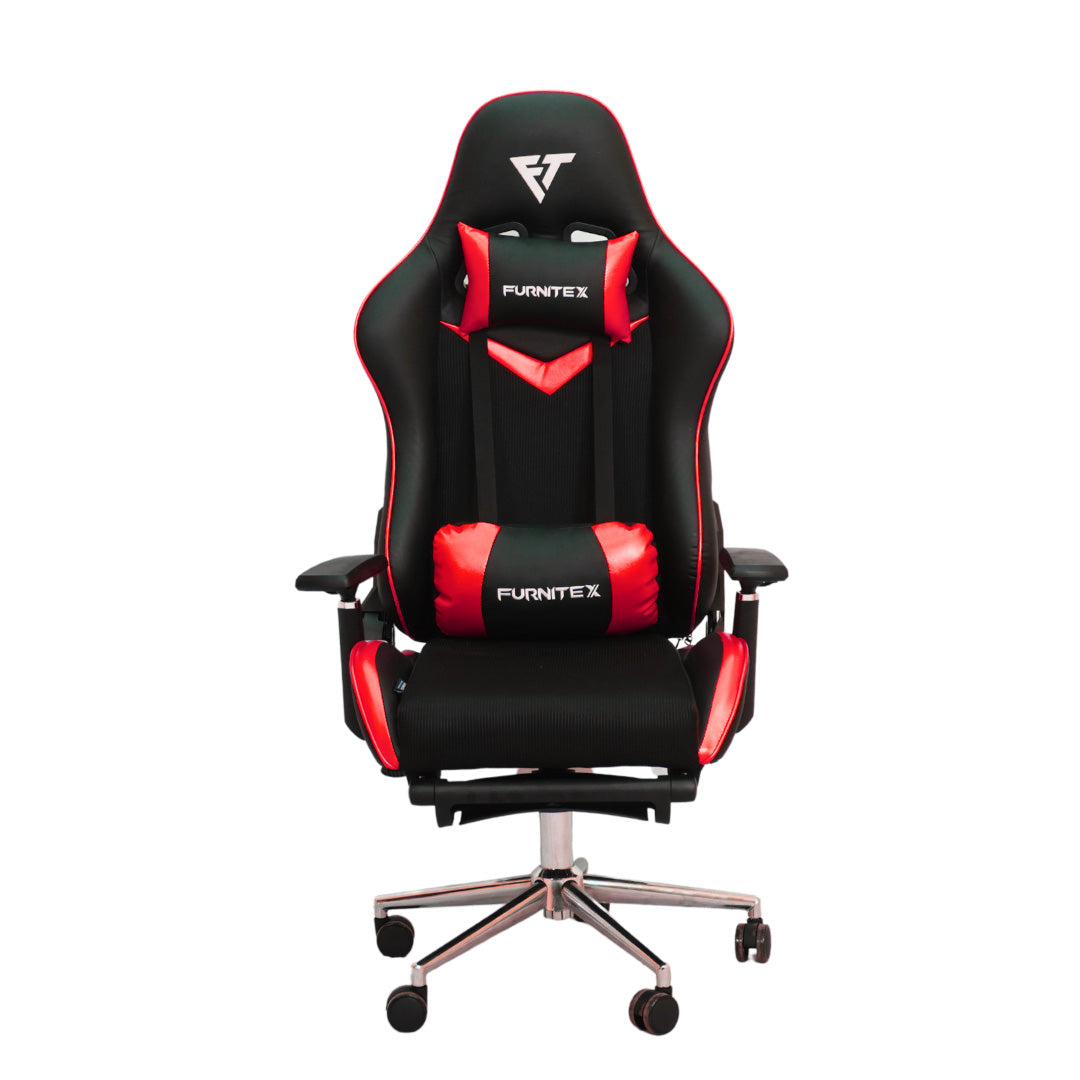 FURNITEX - Gaming Chair with 4D Armrest (FT-G2 PRO) Red - Furnitex Limited
