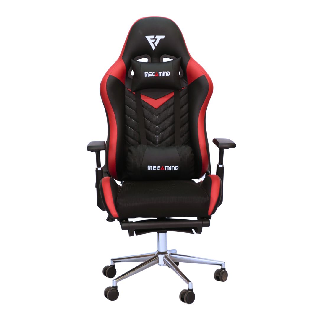 Gaming Chair Megamind with 4D Armrest  (FT-G2 PRO ) Red - best office chair in bangladesh,  executive chair for office, childs table and chair set, Gaming Chair, Digital Safety Locker, Bar Stool, leather boss chair, Restaurant Chair, Large Antique Wall Mirror -Furnitex Limited