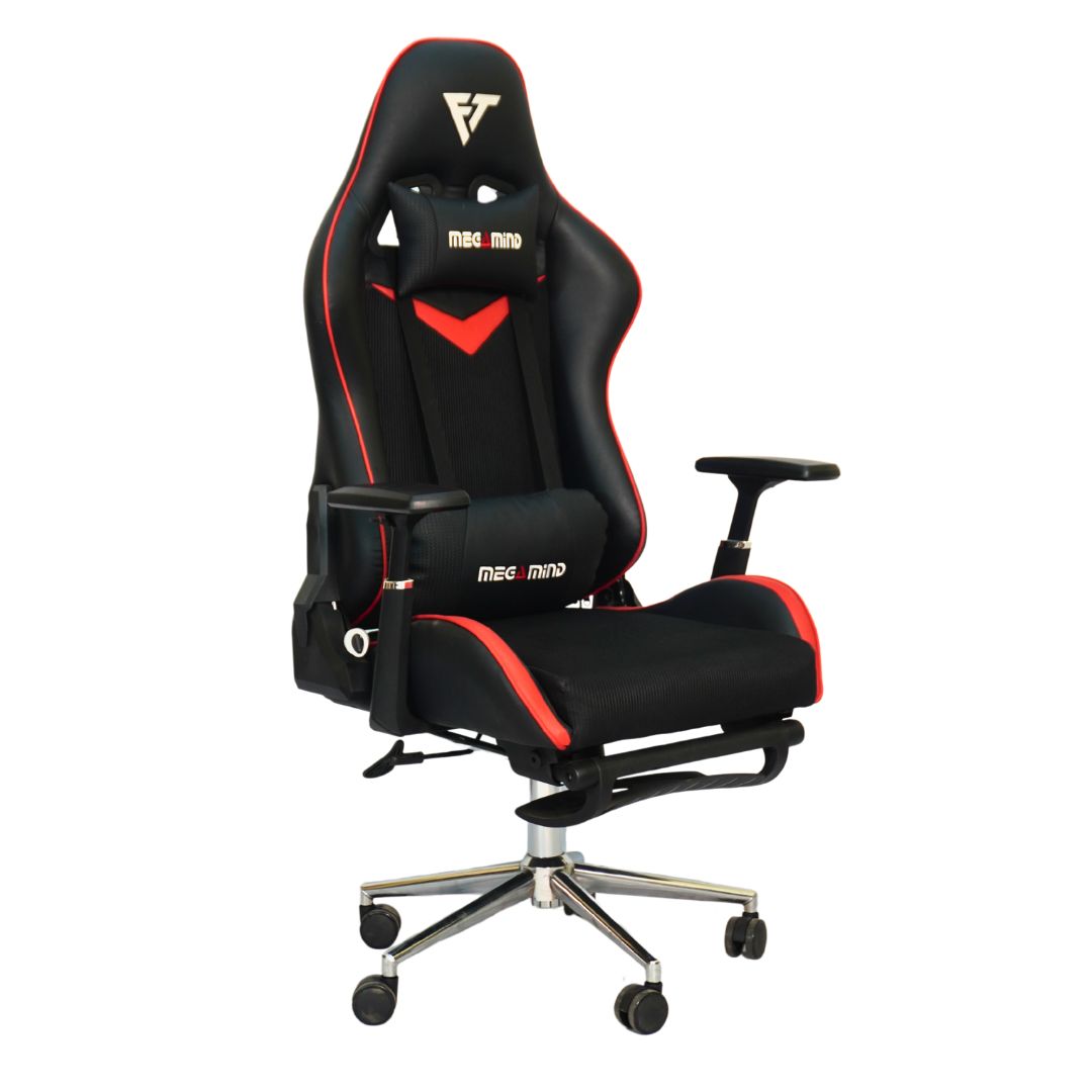 Gaming Chair Megamind with 4D Armrest (FT-G2 PRO ) Glossy Blue - best office chair in bangladesh,  executive chair for office, childs table and chair set, Gaming Chair, Digital Safety Locker, Bar Stool, leather boss chair, Restaurant Chair, Large Antique Wall Mirror -Furnitex Limited