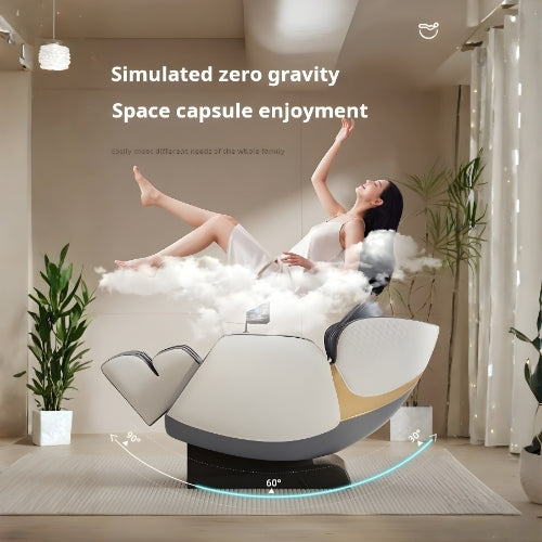 Wavex. - Luxury Massage Chair (C74) Golden - Furnitex Limited