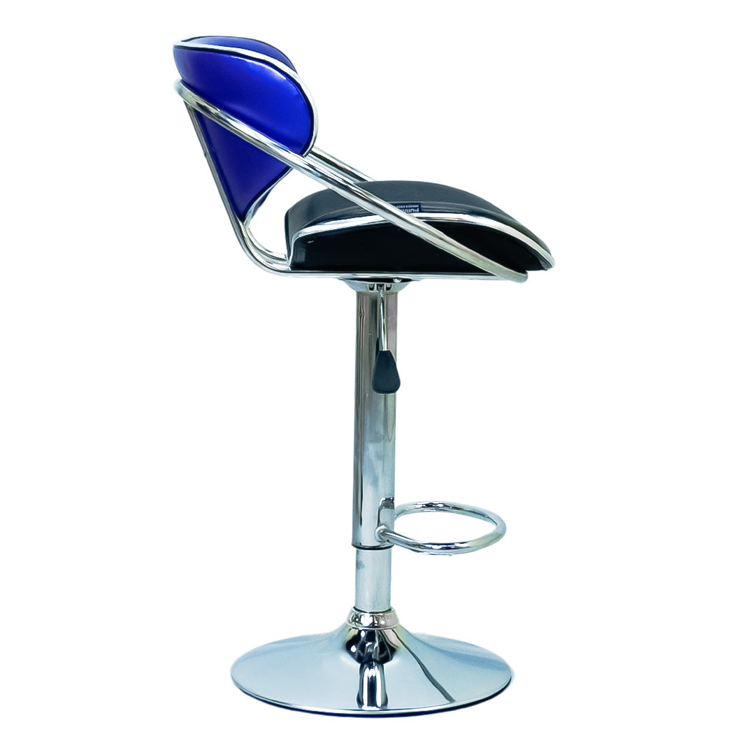 Bar Stool (FT-BL1) Glossy Blue - Furnitex Limited