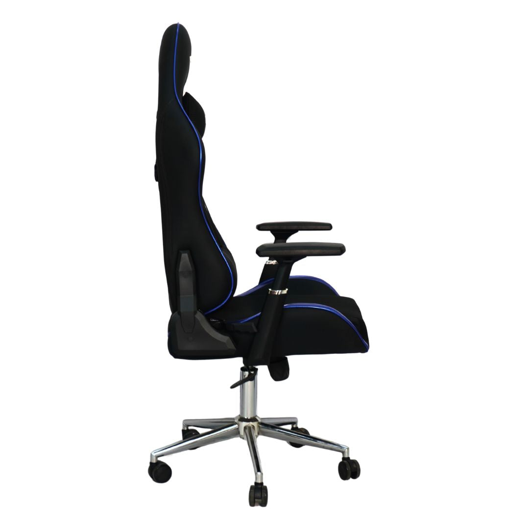 Gaming Chair Megamind with 4D Armrest (FT-G2) Glossy Blue - Furnitex Limited