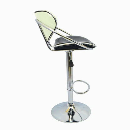 Bar Stool (FT-BL1) Glossy Off White - Furnitex Limited