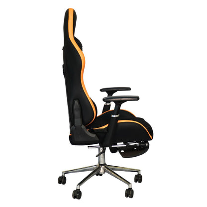 Gaming Chair Megamind with 4D Armrest (FT-G1 Pro) Orange Mate - Furnitex Limited