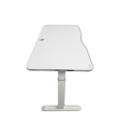 Electric Height-Adjustable Elevating Desk (FT-Y101) White - Furnitex Limited