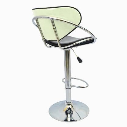 Bar Stool (FT-BL1) Glossy Off White - Furnitex Limited