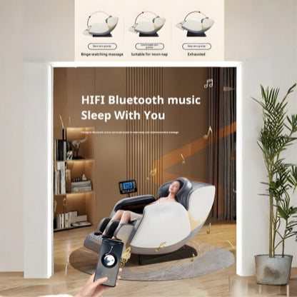 Wavex. - Luxury Massage Chair (C74) Golden - Furnitex Limited