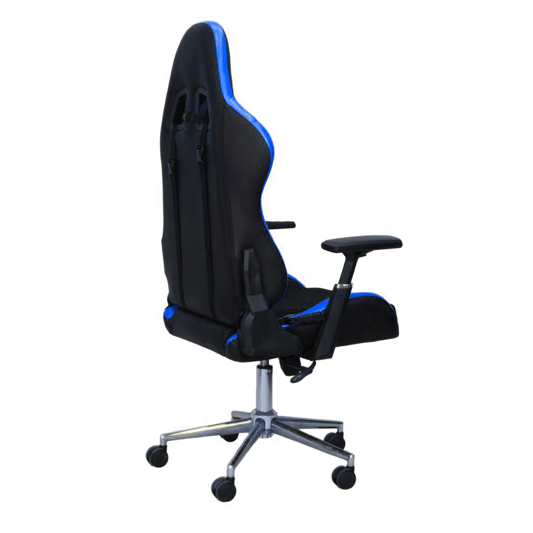 Gaming Chair Megamind with 4D Armrest (FT-G1)Glossy Blue - Furnitex Limited