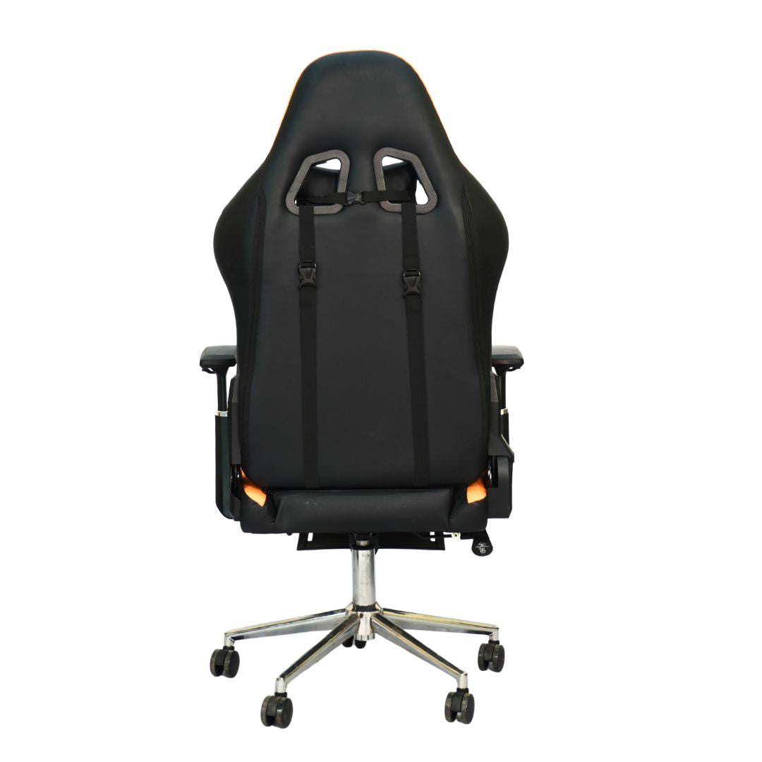 Gaming Chair Megamind with 4D Armrest (FT-G1 Pro) Orange Mate - Furnitex Limited
