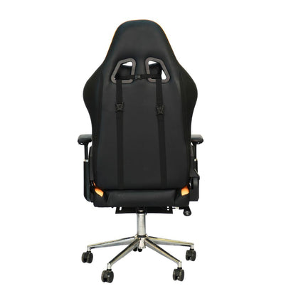 Gaming Chair Megamind with 4D Armrest (FT-G1 Pro) Orange Mate - Furnitex Limited