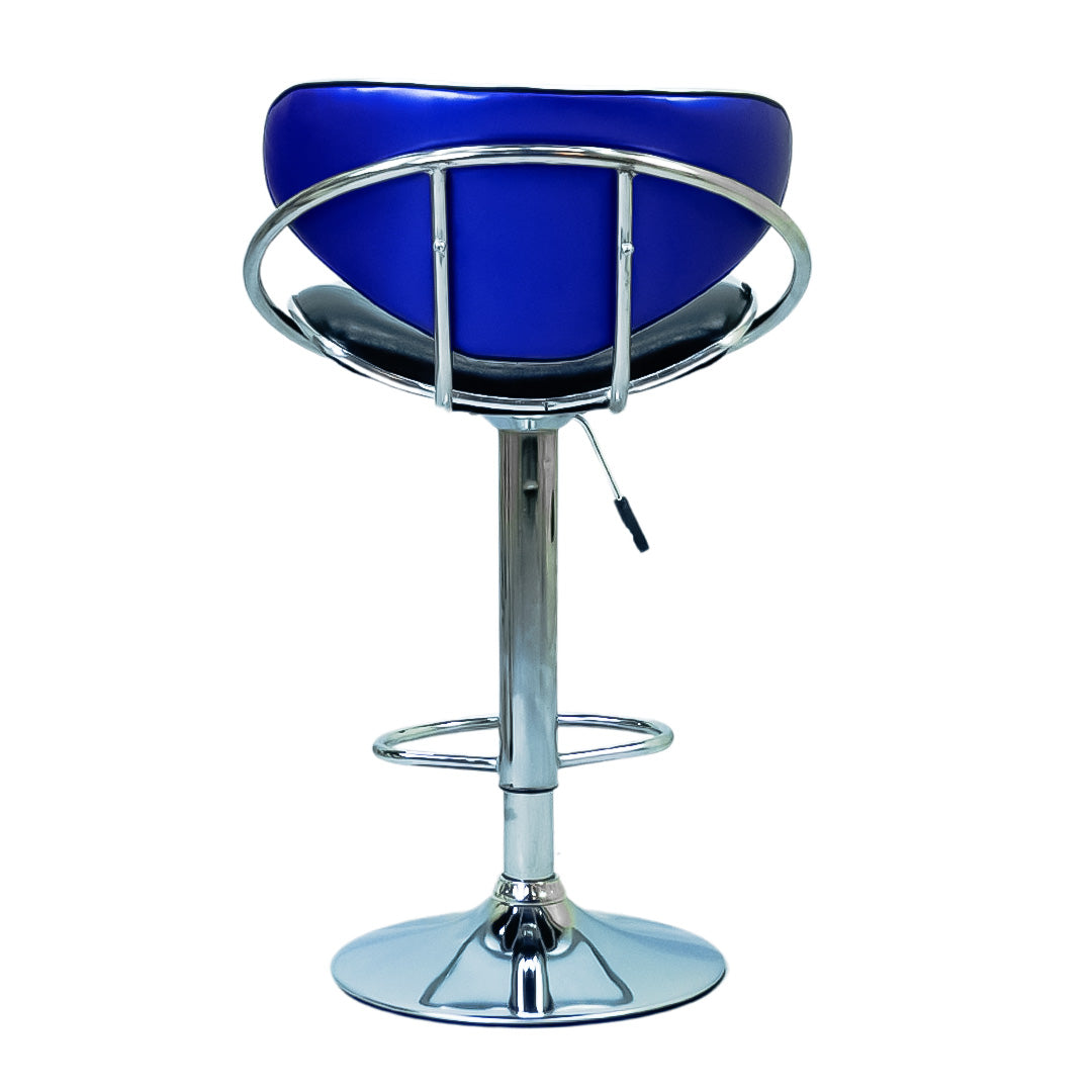 Bar Stool (FT-BL1) Glossy Blue - Furnitex Limited