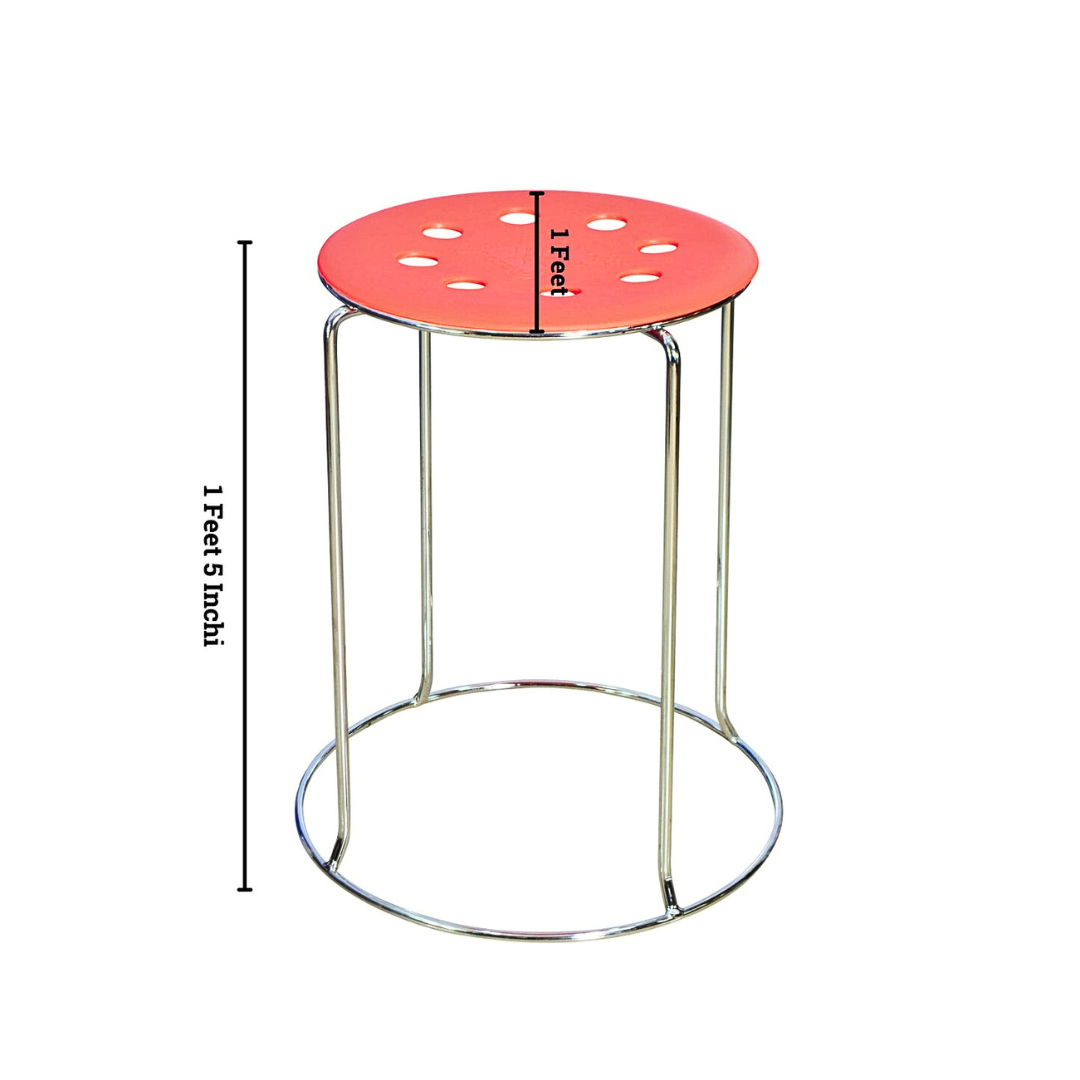 6 Combo Ring Stool (FT- S01) Orange Furnitex Limited