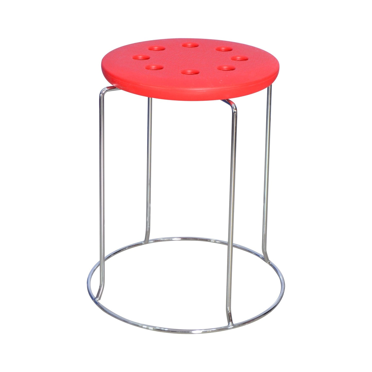 6 Combo Ring Stool (FT- S02) Red Furnitex Limited