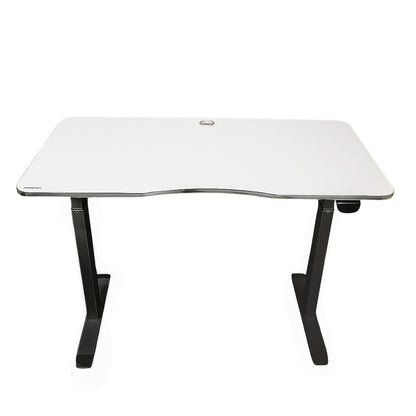 Electric Height-Adjustable Elevating Desk (FT-Y101) Black - Furnitex Limited