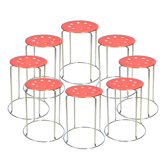 8 Combo Ring Stool (FT- S03) Orange Furnitex Limited