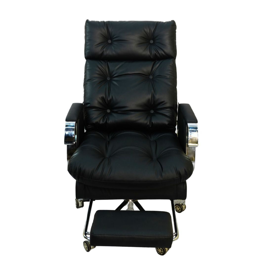 Comfortable Luxury Boss Chair (FT-HM09) Pro Black - Furnitex Limited