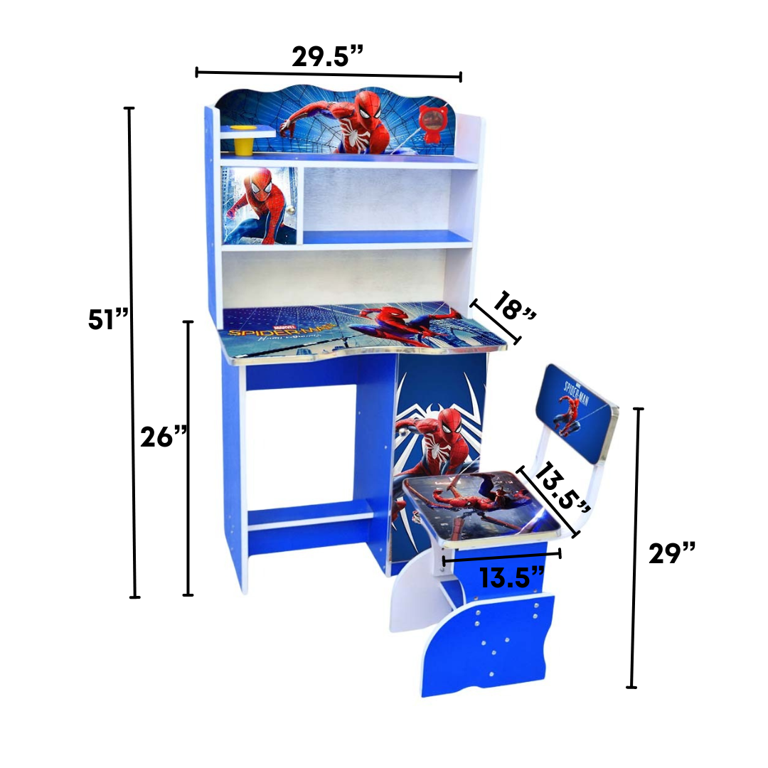 Adjustable Baby Reading Table And Chair With Storage Cabinet (FT-BRT002) Furnitex Limited