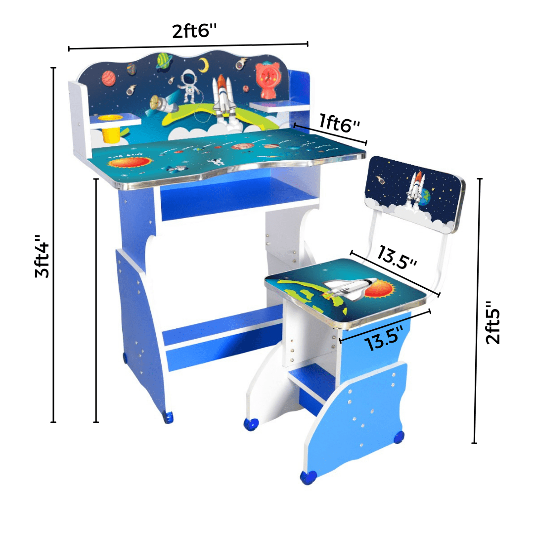 Baby Study Table And Chair (FT- BST06) Furnitex Limited