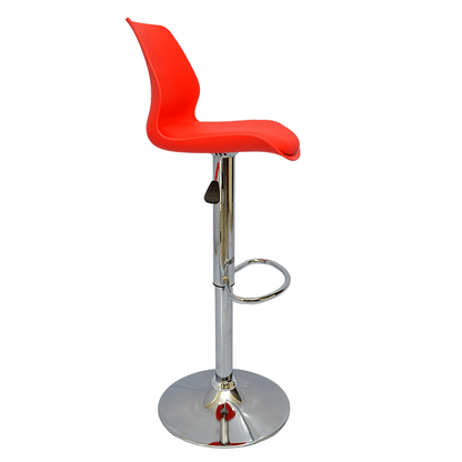 Bar Stool (FT-B133) Red - best office chair in bangladesh,  executive chair for office, childs table and chair set, Gaming Chair, Digital Safety Locker, Bar Stool, leather boss chair, Restaurant Chair, Large Antique Wall Mirror -Furnitex Limited