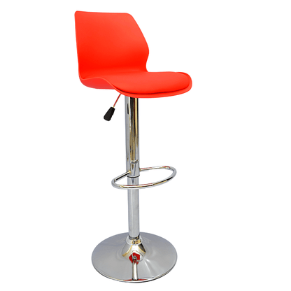 Bar Stool (FT-B133) Red - best office chair in bangladesh,  executive chair for office, childs table and chair set, Gaming Chair, Digital Safety Locker, Bar Stool, leather boss chair, Restaurant Chair, Large Antique Wall Mirror -Furnitex Limited