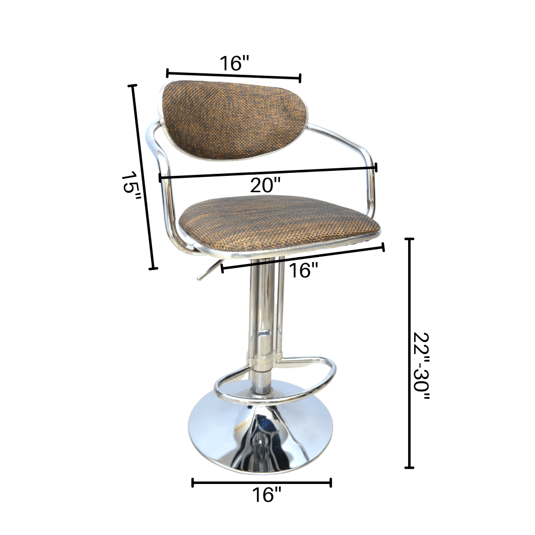 Bar Stool (FT-BS013) | BROWN.