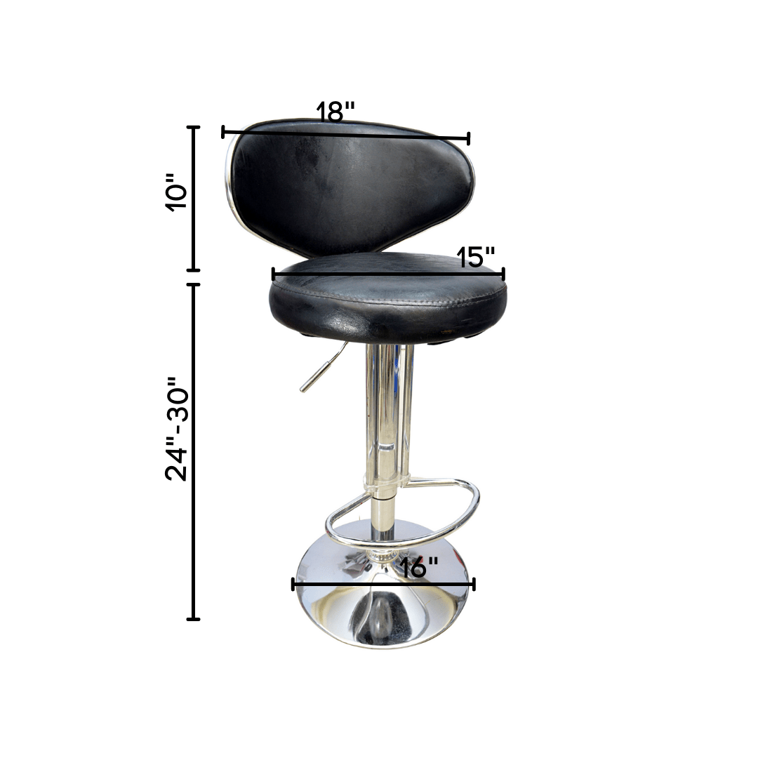 Bar Stool (FT-BS239) Black Furnitex Limited