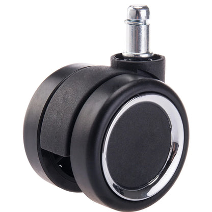 Caster Wheels for High Lever Office Chair 60mm PU Soft Noise Free x5 - best office chair in bangladesh,  executive chair for office, childs table and chair set, Gaming Chair, Digital Safety Locker, Bar Stool, leather boss chair, Restaurant Chair, Large Antique Wall Mirror -Furnitex Limited