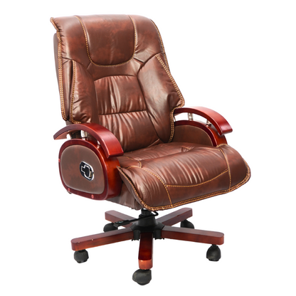 Comfortable Luxury Boss Chair (FT-H121) - best office chair in bangladesh,  executive chair for office, childs table and chair set, Gaming Chair, Digital Safety Locker, Bar Stool, leather boss chair, Restaurant Chair, Large Antique Wall Mirror -Furnitex Limited