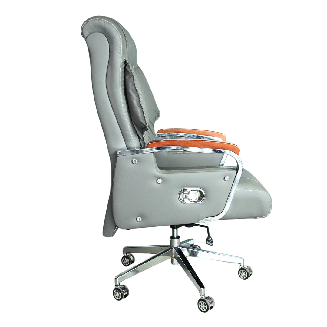 Comfortable Luxury Boss Chair (FT-H186) Gray Furnitex Limited