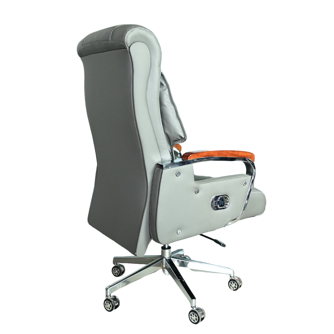 Comfortable Luxury Boss Chair (FT-H186) Gray Furnitex Limited