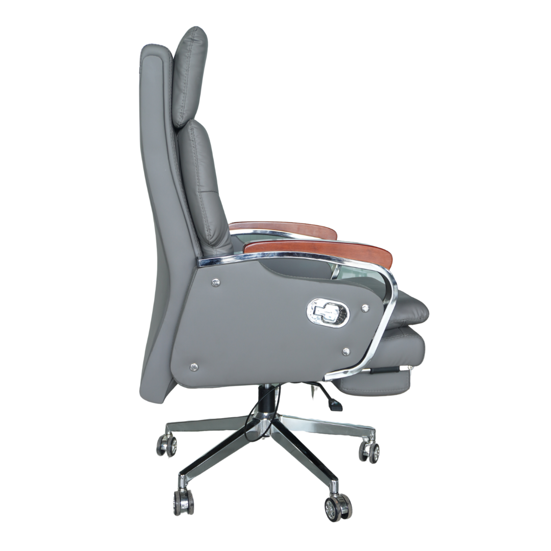 Comfortable Luxury Boss Chair (FT-H187) Gray Furnitex Limited