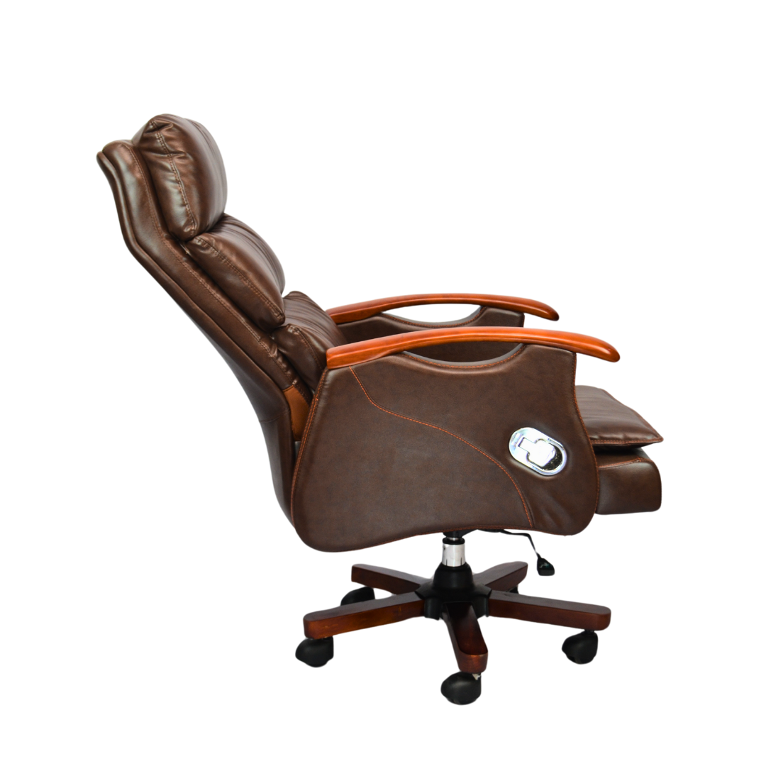 Comfortable Luxury Boss Chair (FT-H665) Brown Furnitex Limited