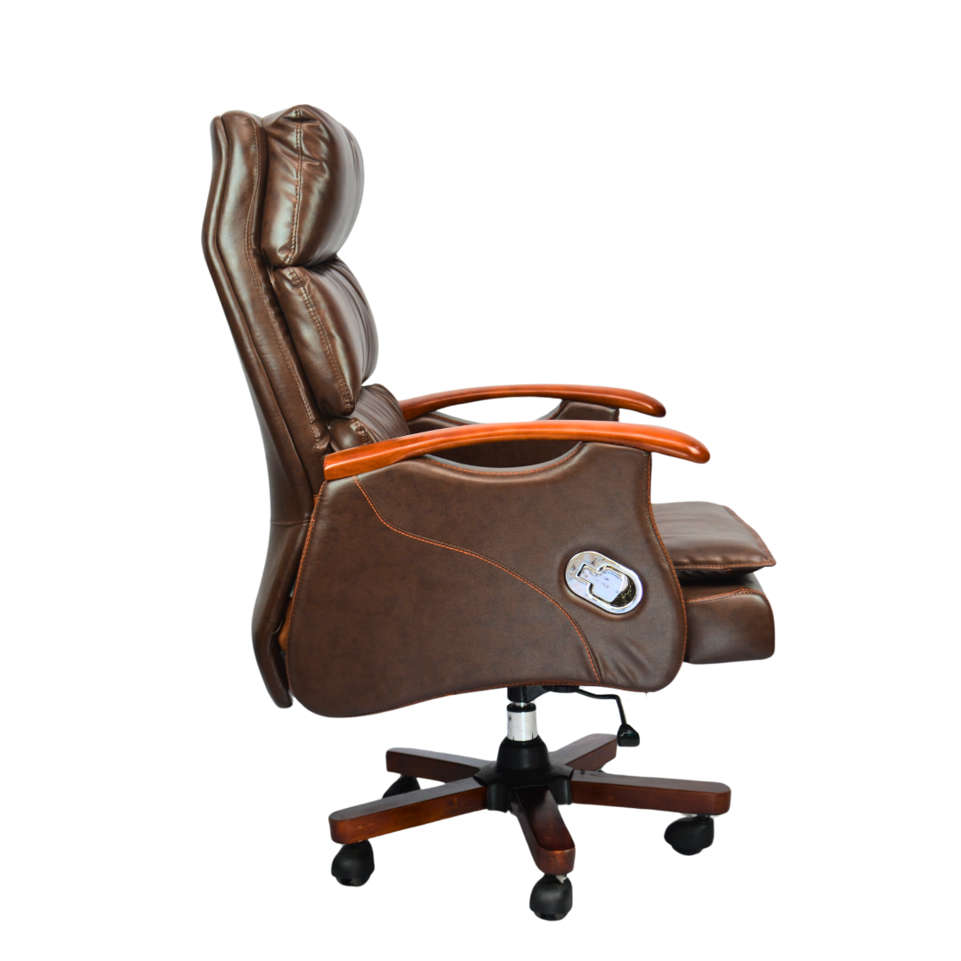 Comfortable Luxury Boss Chair (FT-H665) Brown Furnitex Limited